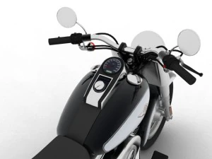 harleydavidson flstf fat boy 2012 3D Model