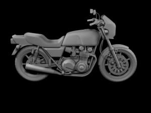 kawasaki z1000r 1981 3D Model