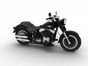 harleydavidson flstfb fat boy lo 2012 3D Model