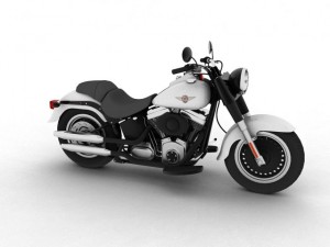 harleydavidson flstfb fat boy lo 2012 3D Model