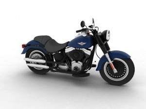 harleydavidson flstfb fat boy lo 2012 3D Model