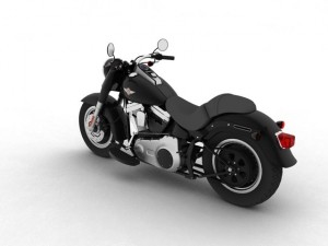 harleydavidson flstfb fat boy lo 2012 3D Model