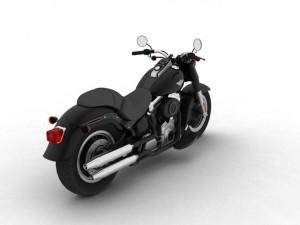 harleydavidson flstfb fat boy lo 2012 3D Model