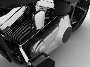 harleydavidson flstfb fat boy lo 2012 3D Model