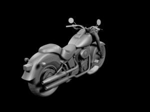 harleydavidson flstfb fat boy lo 2012 3D Model