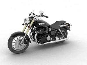 triumph america 2012 3D Model