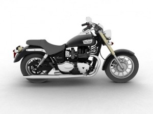 triumph america 2012 3Dモデル