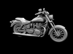 triumph america 2012 3D Model