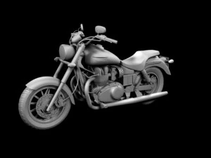 triumph america 2012 3D Model