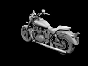 triumph america 2012 3D Model