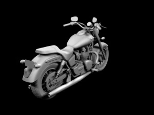 triumph america 2012 3D Model