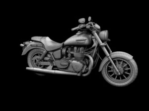 triumph america 2012 3D Model