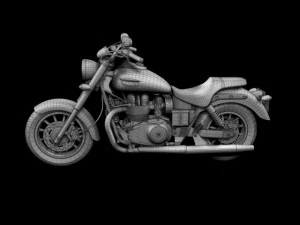 triumph america 2012 3D Model