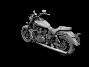 triumph america 2012 3D Model