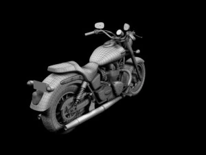 triumph america 2012 3D Model