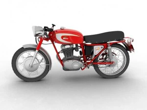 ducati 250 mach 1 1964 3D Model