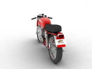 ducati 250 mach 1 1964 3D Model