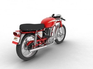 ducati 250 mach 1 1964 3D 模型