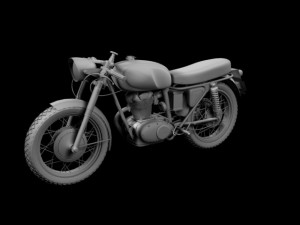 ducati 250 mach 1 1964 3D 模型