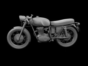 ducati 250 mach 1 1964 3D Model