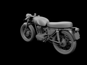 ducati 250 mach 1 1964 3D 模型