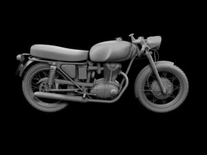 ducati 250 mach 1 1964 3D Model
