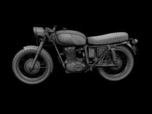 ducati 250 mach 1 1964 3D 模型