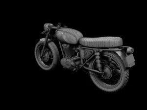 ducati 250 mach 1 1964 3D Model