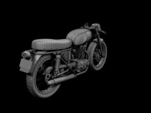 ducati 250 mach 1 1964 3D Model