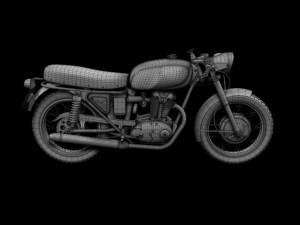 ducati 250 mach 1 1964 3D 模型