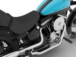 harleydavidson fxs softail blackline 2012 Modèle 3D