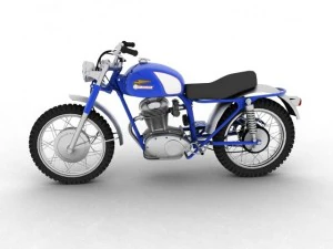 ducati 250 scrambler 1964 3D Model