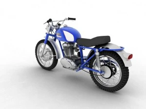 ducati 250 scrambler 1964 3D Model