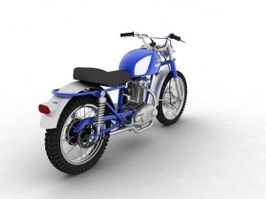 ducati 250 scrambler 1964 Modèle 3D