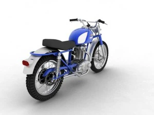 ducati 250 scrambler 1964 3D Model