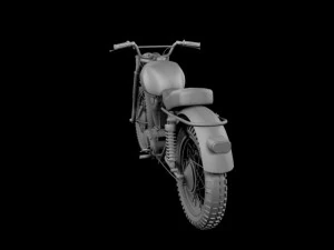ducati 250 scrambler 1964 3D Model