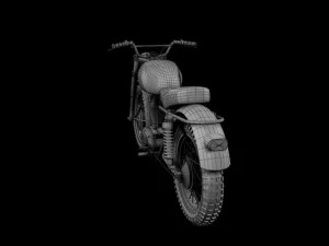 ducati 250 scrambler 1964 3D Model
