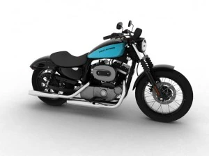 Harley Davidson XL1200 Sportster Nightster 2012 Model 3D