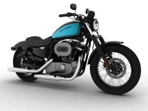 harleydavidson xl1200 sportster nightster 2012 Modelo 3D
