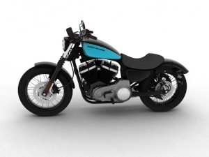 harleydavidson xl1200 sportster nightster 2012 Modelo 3D