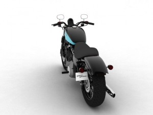 harleydavidson xl1200 sportster nightster 2012 Modelo 3D