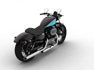 harleydavidson xl1200 sportster nightster 2012 Modelo 3D