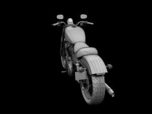harleydavidson xl1200 sportster nightster 2012 Modelo 3D