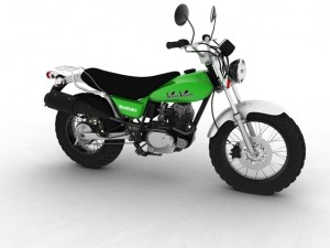 suzuki rv125 vanvan 2013 3D 모델