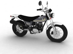 suzuki rv125 vanvan 2013 3D Model