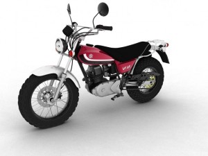 suzuki rv125 vanvan 2013 3D 모델