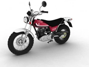 suzuki rv125 vanvan 2013 3D Model