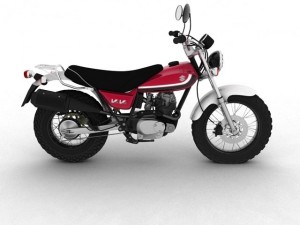 suzuki rv125 vanvan 2013 3D 모델