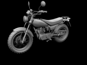 suzuki rv125 vanvan 2013 3D Model