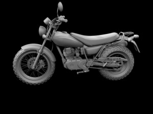 suzuki rv125 vanvan 2013 3D 모델